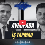 xaricde is tapmaq avropada is